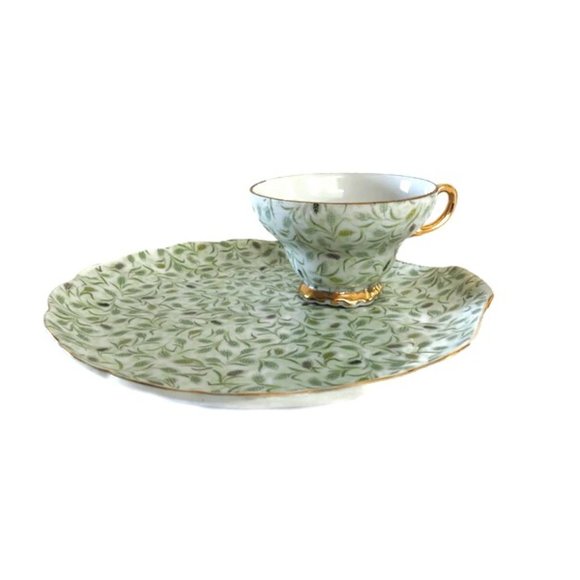 Vintage Dining Vintage Tea And Toast Bone China Set Rye Pattern